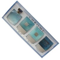 Azzaro Chrome (m) EDT Spray 50ml-Shave Balm 75ml Body Gel 75ml- Shampoo 75ml