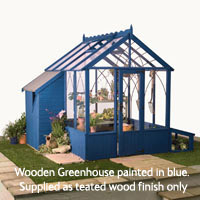 Wooden Greenhouse & Base- Staging- Cold Frame & Potting Shed