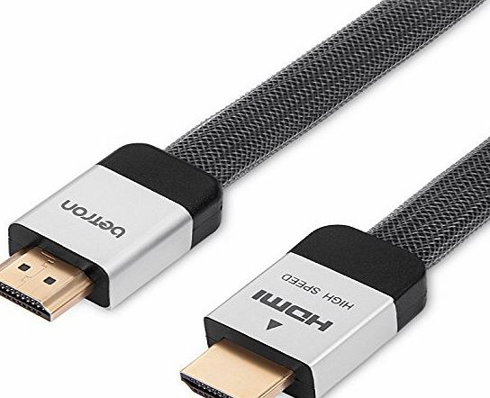 HDMI Cable, High Speed Gold Plated HDMI to HDMI Lead with 3D, Ethernet and Audio Return Channel (2 Meter)