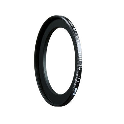B W Step-Up Adapter Ring 1E (58mm to 72mm)