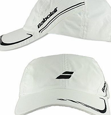 Babolat Cap IV Logo Tennis Hat Sports - Adult size (White)