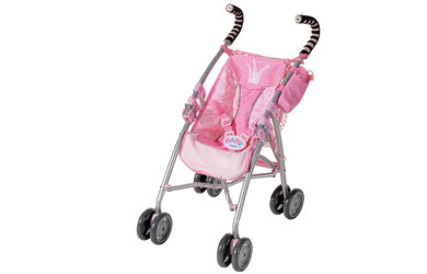 Baby Born Girl Stroller