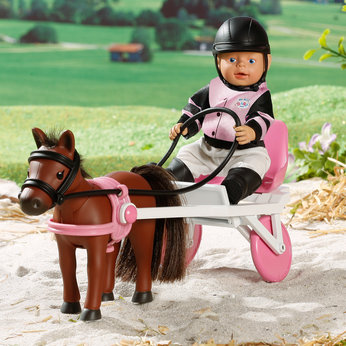 My Mini BABY Born Horse Racing Set