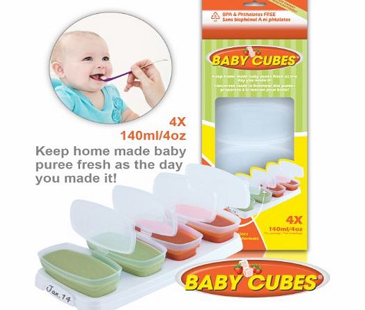 Baby Cubes 140ml Stage 3 Storage Container