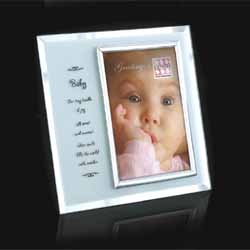 Baby Frosted Glass Frame