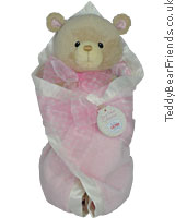 Baby Gund Bear Tales Girl Blanket Bear