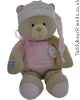 Baby Gund Bear Tales PJ Bear Bag Pink