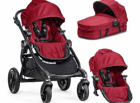 City Select Double Pushchair Red