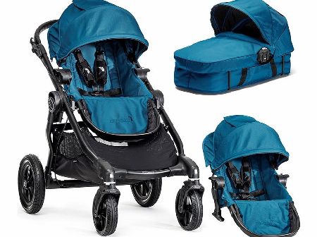 Baby Jogger City Select Double Pushchair Teal