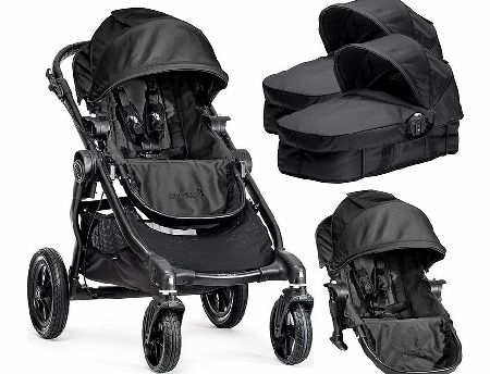 Baby Jogger City Select Twin Pushchair Black