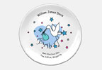 Baby products Personalised Birth Plate - Blue