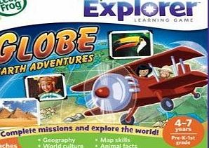 BABY-TOYS LeapFrog Explorer Learning Game:E Globe World Exp