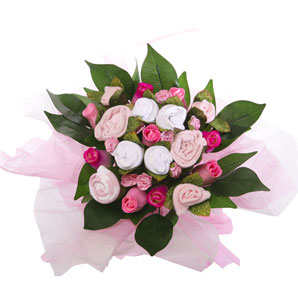 BabyBlooms Bouquet- Large- Pink