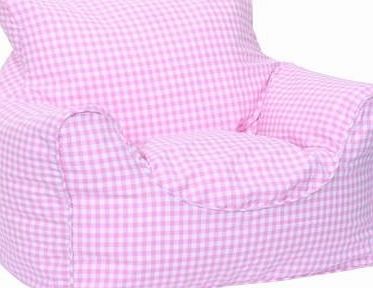 Babyface Bean Bag Chair Cover - Pink Gingham