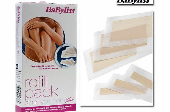 Babyliss - Simply Smooth Wax Strips Refill Pack