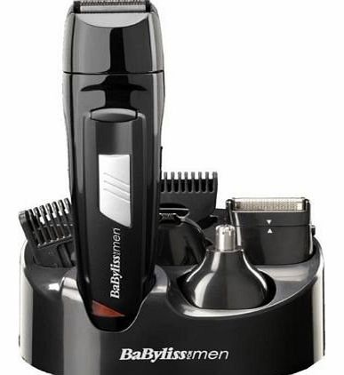 HIGH QUALITY BABYLISS 8 IN 1 RECHARGEABLE ALL OVER GROOMING KIT HAIR TRIMMER CLIPPER