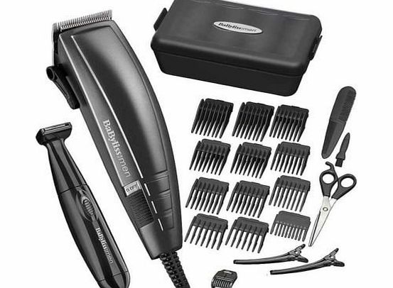 BaByliss HIGH QUALITY BABYLISS MENS MAINS OPERATED HIGH PERFORMANCE HAIR CLIPPER TRIMMER