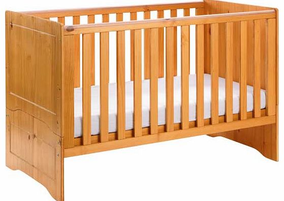 BabyStart Cot Bed - Pine