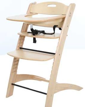BabyStart Wooden Highchair