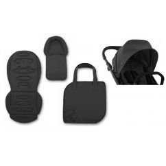  Oyster COLOUR PACK in Smooth Black for Oyster Baby Pushchairs