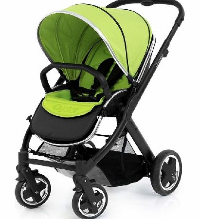 BabyStyle Oyster 2 Pushchair Black / Lime