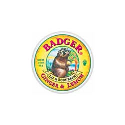 Badger Balm Badger Ginger and Lemon Lip and Body Balm 21g