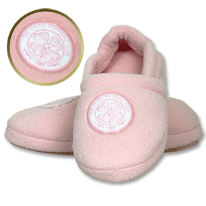 Bafiz Celtic FC Slippers - Infants - Pink
