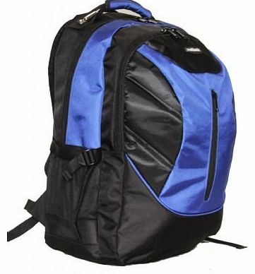 Outback 17 Inch Laptop Backpack Cabin Office Business Rucksack 8 BLUE PIECES PER BOX UNIT Blue