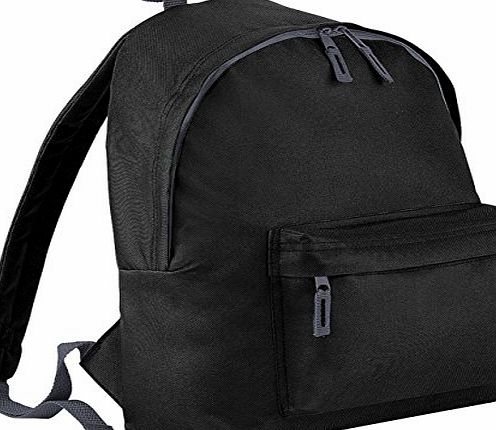 BagBase  Bagbase Junior Fashion Backpack Black O/s