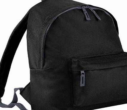 BagBase  Unisex Adults Fashion Backpack Black One Size