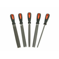 Bahco 5 Piece Engineers File Set 8In