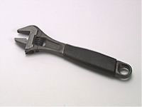9072C Chrome Adjustable Wrench 10In