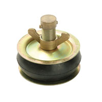 2565 Drain Test Plug 8In C/W Brass Cap