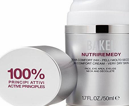 BAKEL Nutriremedy 24H Comfort Cream, Very Dry Skin 50 ml