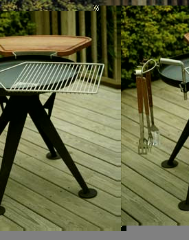 Barbecue - 600 mm - Spun Iron