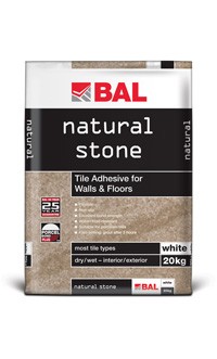 bal Natural Stone Adhesive White 10KG