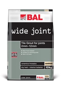 bal Wide Joint Grout Charcoal 10KG