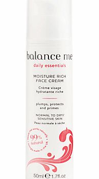 Balance Me Moisture-Rich Face Cream, 50ml