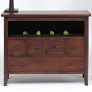 Mahogany 5 drawer sideboard furniture