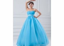 Ball Gown Backless Beading Empire Draped