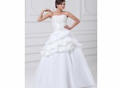 Ball Gown Strapless Backless Beaded Embroidery
