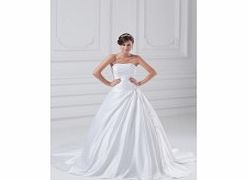 Ball Gown Strapless Backless Beading Pleat