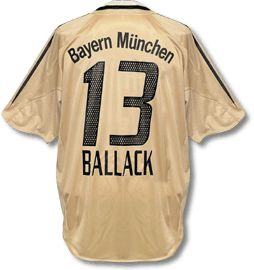 Ballack Adidas Bayern Munich away (Ballack 13) 04/05