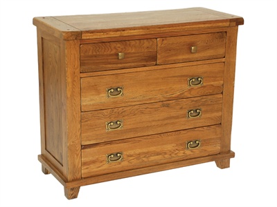 Balmoral Rustic 3   2 Drawer Chest Small Single (2