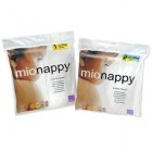 Bambino Mio Size 1 Prefold Nappies - Pack of 8