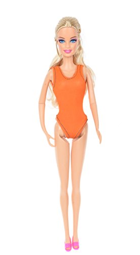 Solid Color 4 Sets One-Piece Sexy Bikini For Doll