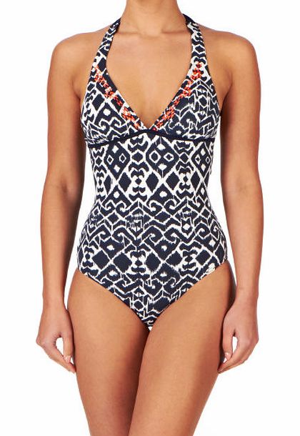 Banana Moon Womens Banana Moon Batik Tyles Swimsuit - Marine