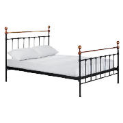 Banbury King Bedstead, Black With Nestledown