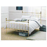 King Bedstead, Cream With Cumfilux Latex