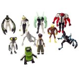 Bandai Ben 10 10cm Alien Collection - 10 Figure Hero Set